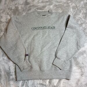 Gray Cincinnati State Sweater
